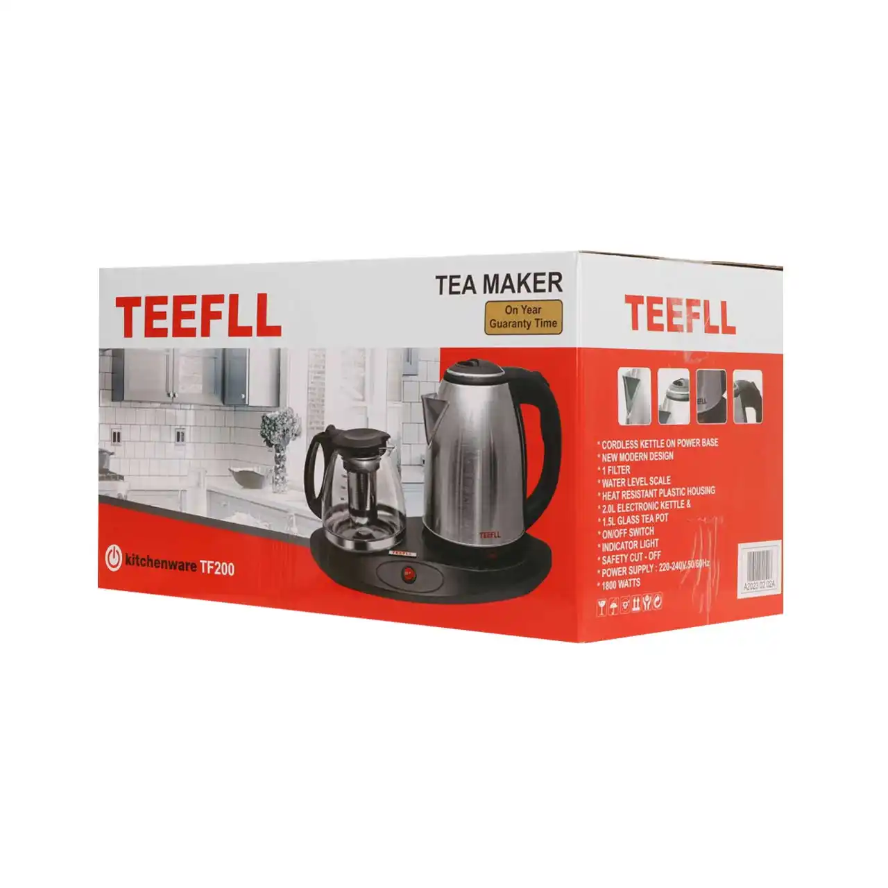 چای ساز TEEFALL مدل TF200 - مشکی