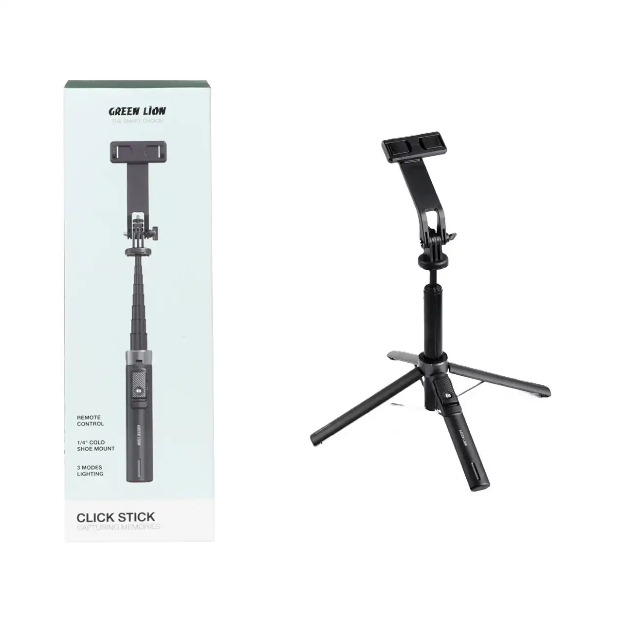 سه پایه و مونوپاد Green Lion مدل Click Stick GNCLISTICKBK - مشکی (گارانتی 24 ماهه مگابایت)