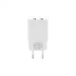 شارژر دیواری 12W فست دو پورت TRANYOO مدل V16 به همراه کابل شارژ آیفون - سفید
