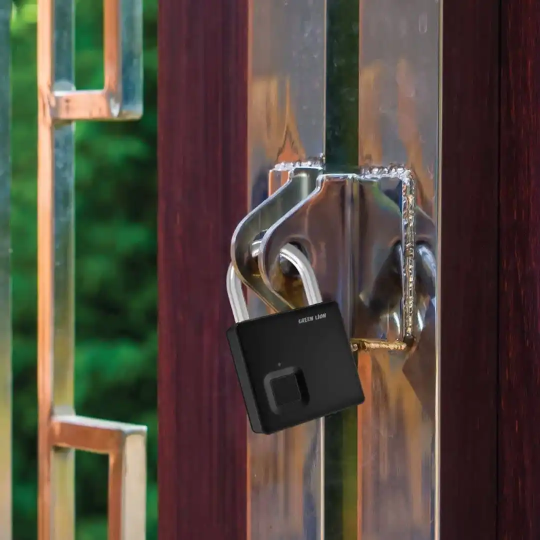 قفل اثر انگشتی گرین Green fingerprint padlock GL-PLS