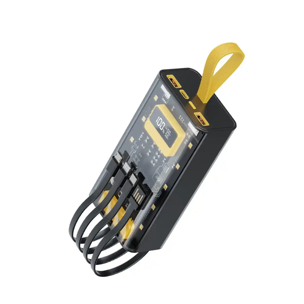 پاوربانک (PD و فست شارژ) Green Lion 20W 20000mAh مدل - transparent pro - GNTRAPB20KBK - مشکی