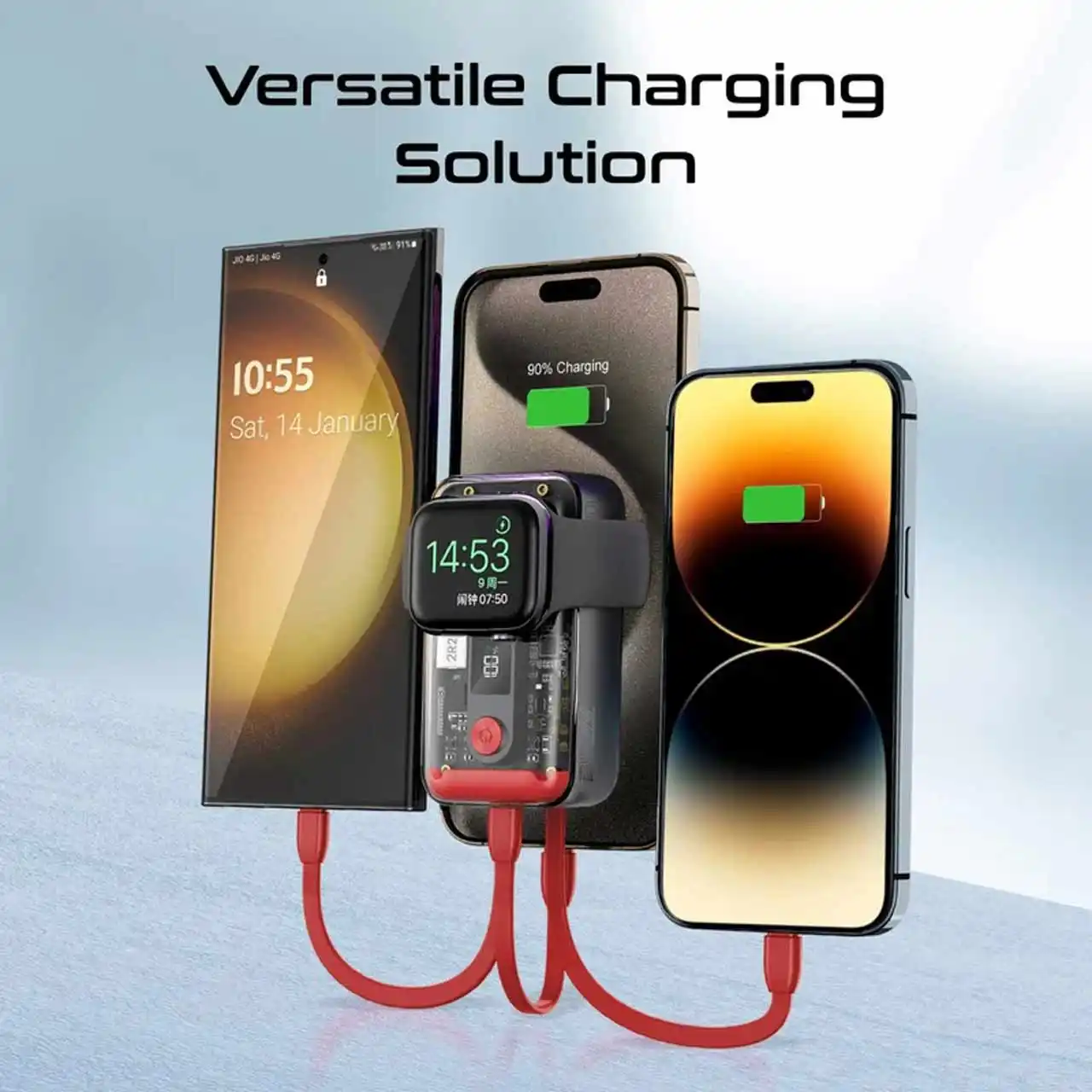 پاوربانک (PD و فست شارژ) Promate 35W 10000mAh مدل Mavrix