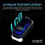 شارژر همراه و استارتر خودرو Promate ظرفیت 20000 میلی آمپر مدل SparkTank-20 - مشکی - (گارانتی 18 ماهه پوزیترون)