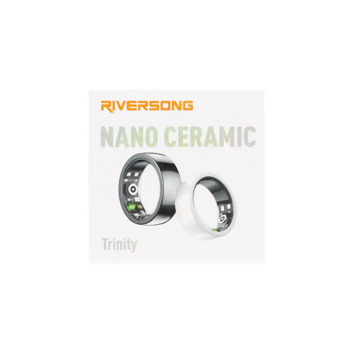 حلقه هوشمند Riversong مدل SR01 Trinity سایز 8 میلی متر