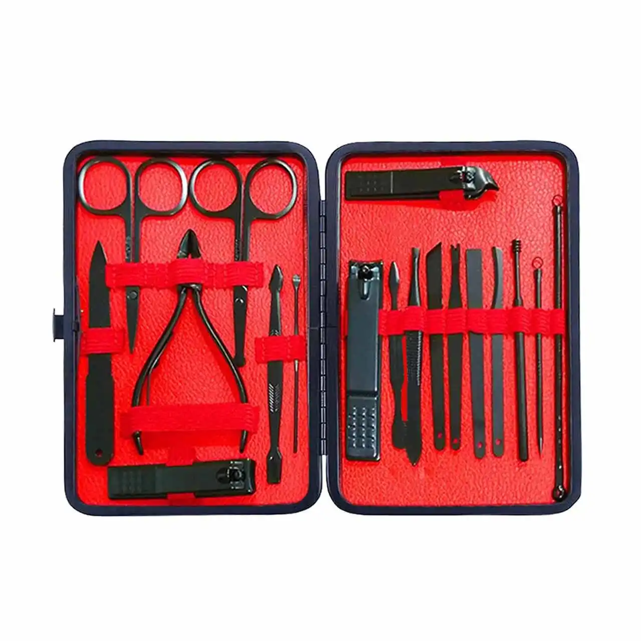 پک مانیکور Green Lion Manicure Kit مدل GNMTRVL18BK - مشکی (گارانتی 24 ماهه مگابایت)