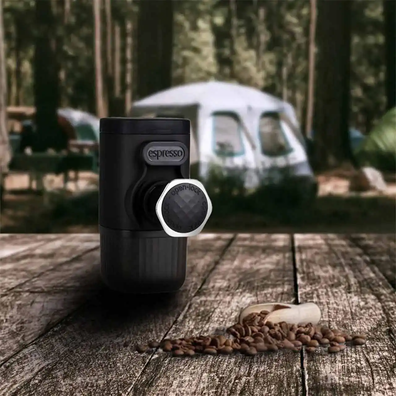 اسپرسوساز Green Lion مدل Instant Pocket GNINPCOF100BK - مشکی (گارانتی 24 ماهه مگابایت)