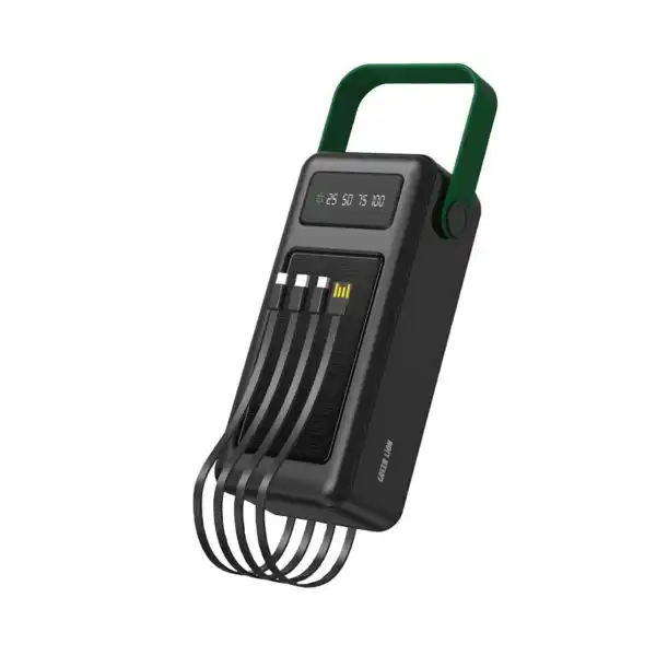 پاوربانک Green Lion 50000mAh مدل GNSLRPB50KBK - مشکی (گارانتی 24 ماهه مگابایت)