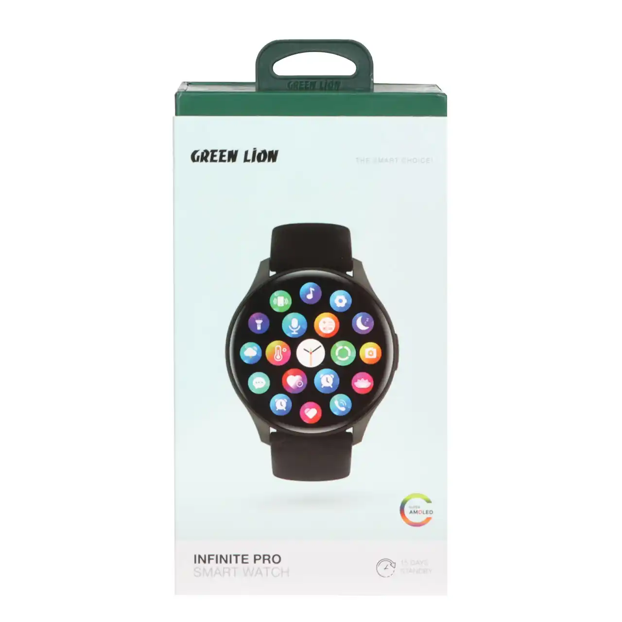 ساعت هوشمند Green Lion مدل INFINITE PRO GNINFPROSWBK - مشکی (گارانتی 24 ماهه مگابایت)