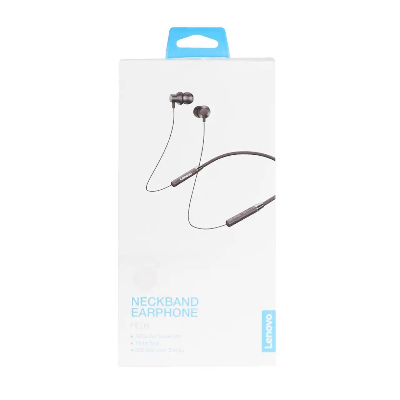 هندزفری گردنی Lenovo مدل HE05 پک جدید-مشکی