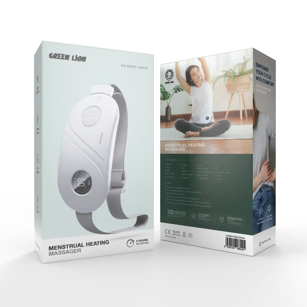 ماساژور گرم کننده قاعدگی گرین لاین Green Lion Menstrual Heating Massager