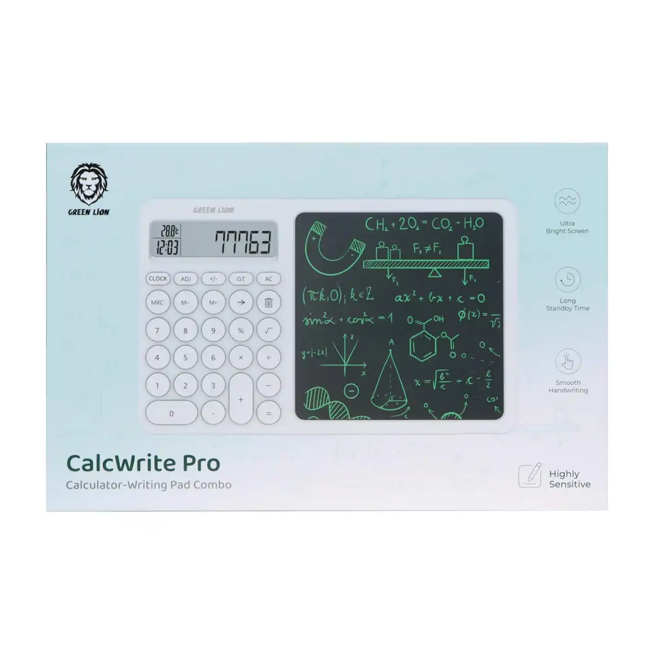 ماشین حساب Green Lion مدل CalcWrite Pro به همراه قلم