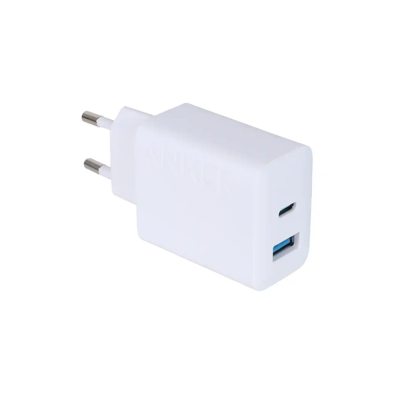 شارژر دیواری ANKER مدل B2348 با توان PD 20W و تکنولوژی IQ3 به همراه کابل شارژ TYPE-C - سفید (گارانتی 18ماهه حافظه طلایی ایستا)