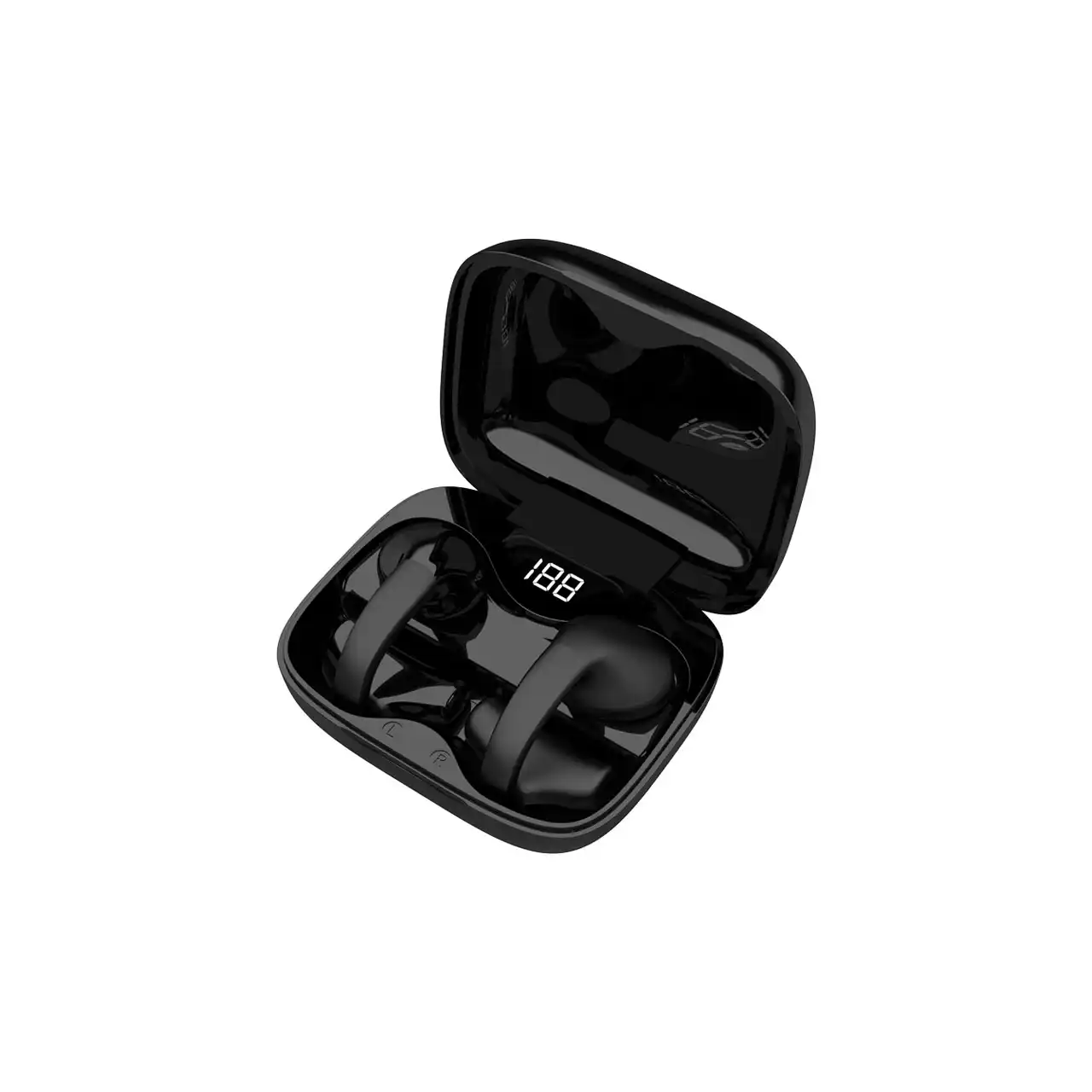 ایرفون بی سیم Porodo Soundtec Snap مدل PD-STWLEP035-BK - مشکی (گارانتی 24 ماهه مگابایت)