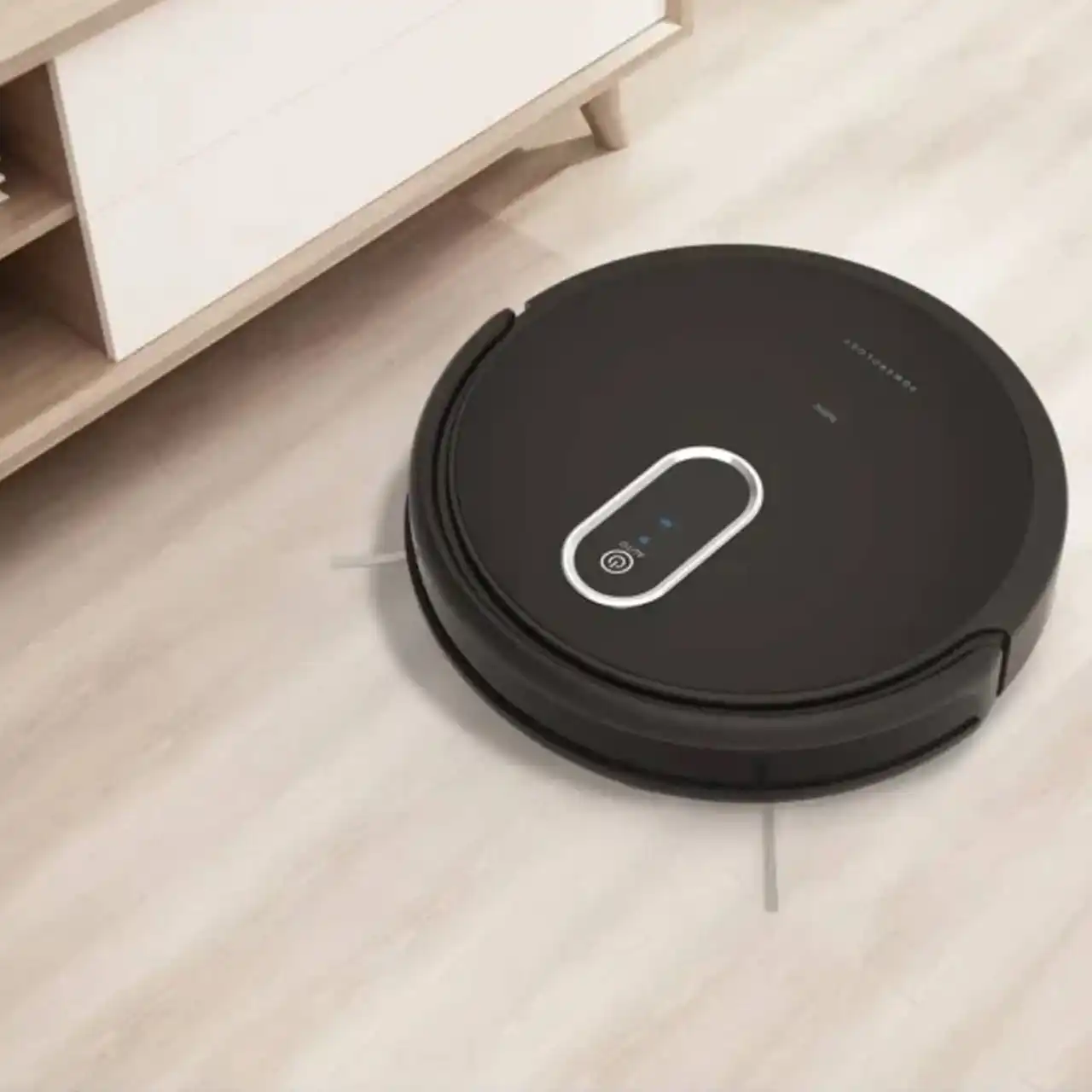 جاروی رباتیک Powerology مدل PSRBVCBK - مشکی (گارانتی 24 ماهه مگابایت)