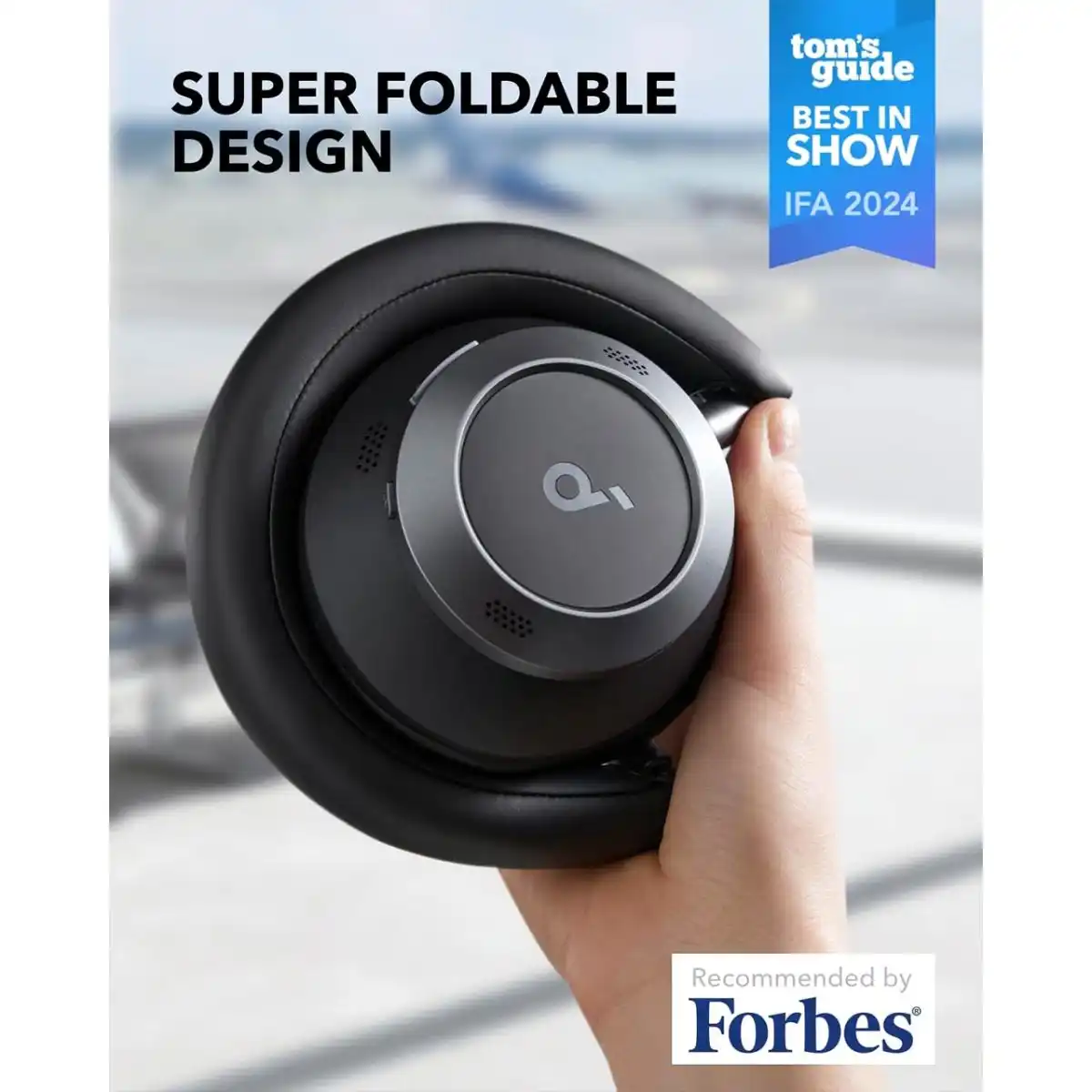 هدفون بی سیم ANKER مدل A3062H11 - مشکی (گارانتی 18ماهه حافظه طلایی ایستا)