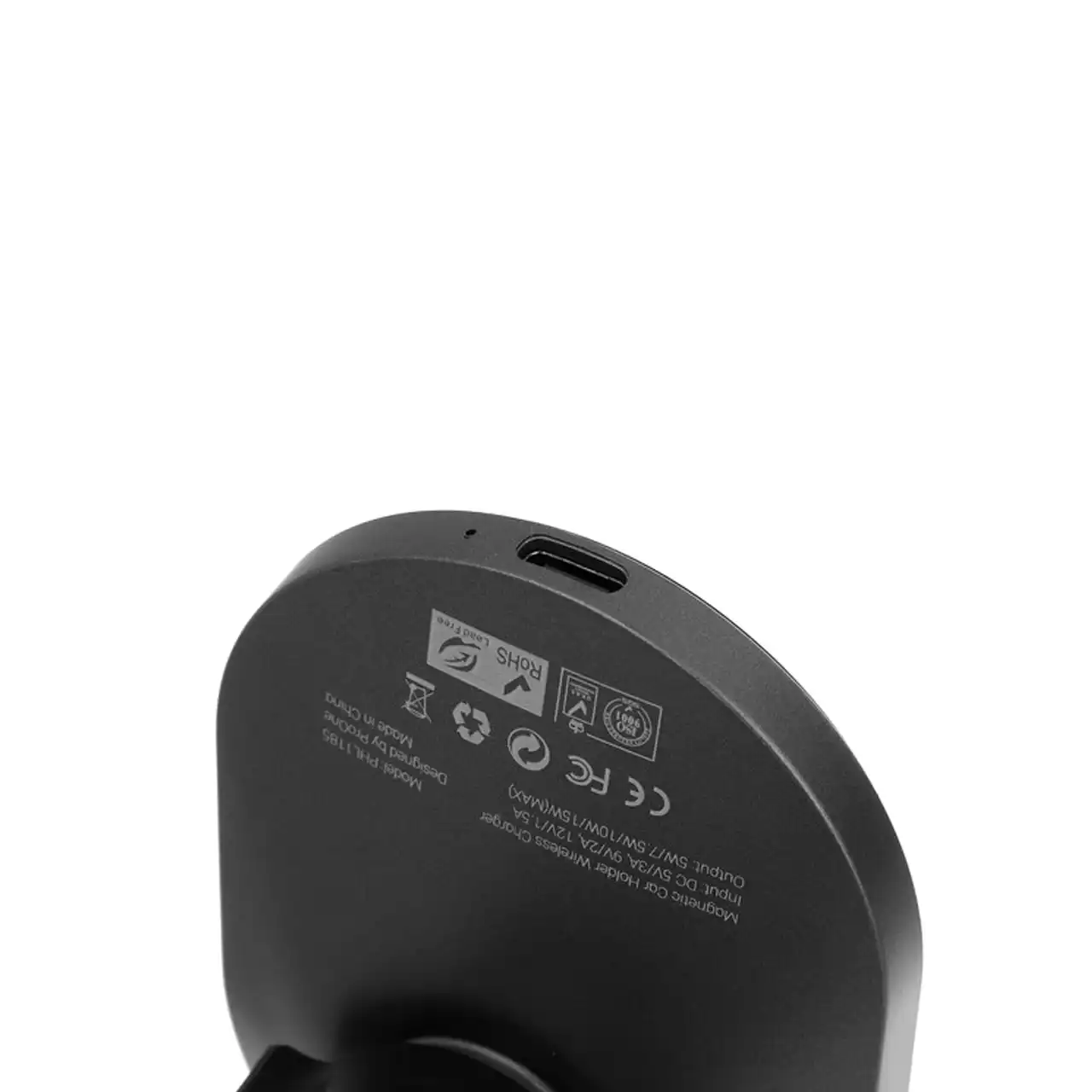 هولدر گوشی + وایرلس شارژ موبایل پایه دار ProOne مدل PHL1185 - مشکی