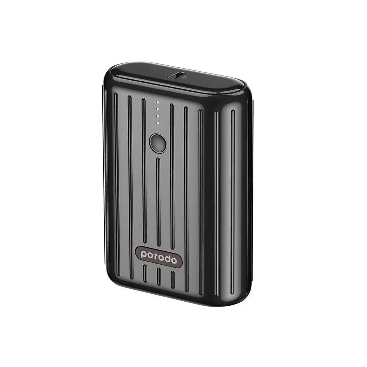 پاوربانک (PD و فست شارژ) Porodo 20W 10000mAh مدل PD-PBFCH001-BK - مشکی (گارانتی 24 ماهه مگابایت)