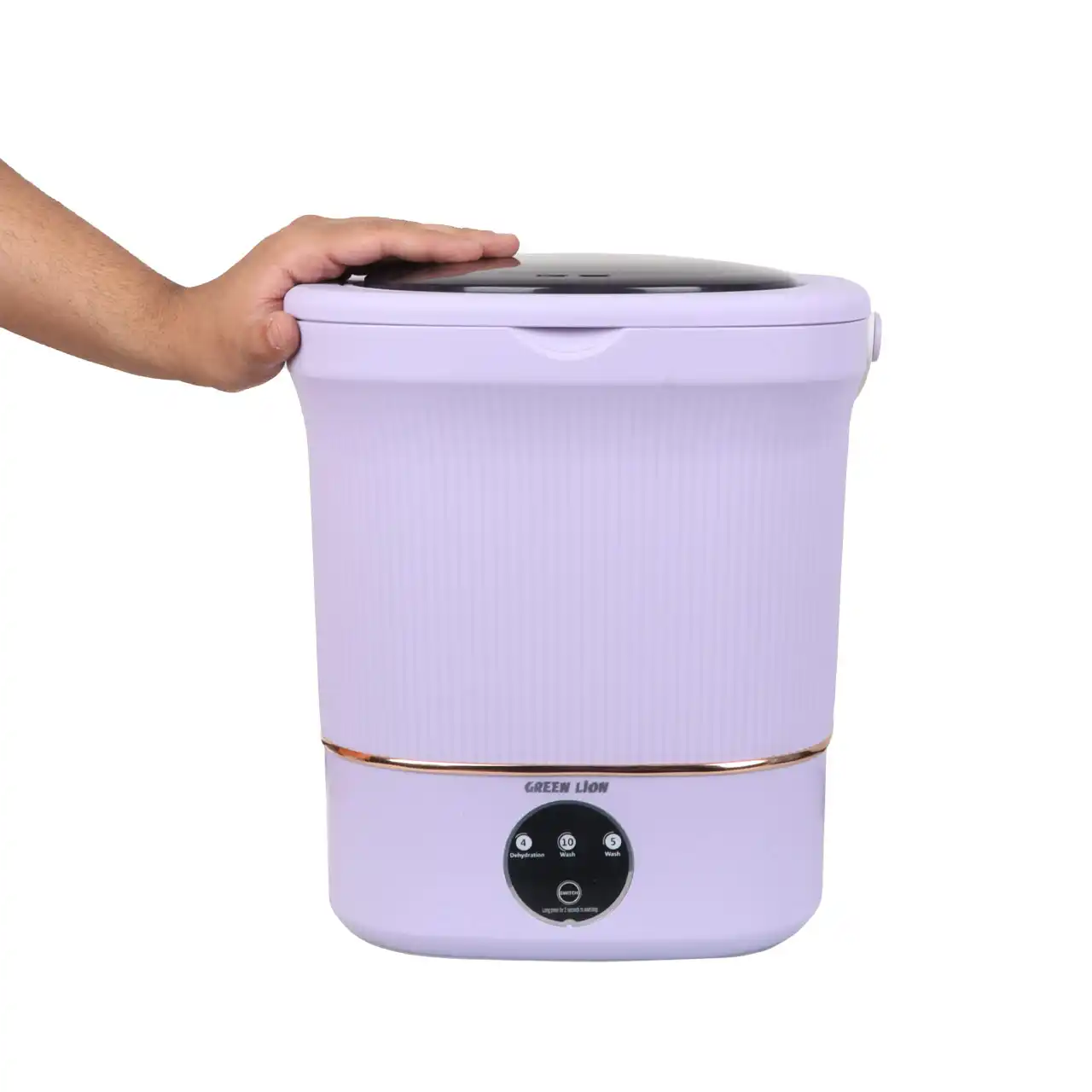 ماشین لباسشویی قابل حمل 12 لیتری Green Lion مدل Portable 12L Washing Machine GNPRTWM12LPL