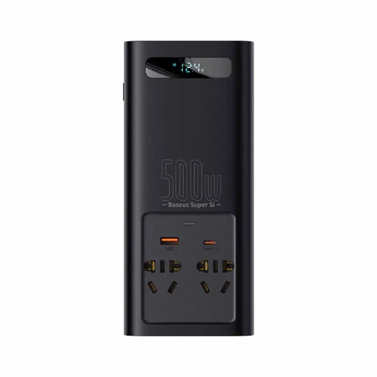 اینورتر خودرو Baseus مدل Super Si BS-CI50-02 500W - مشکی (گارانتی آونگ)