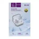 ایرفون بی سیم Denmen مدل DL32 - سفید