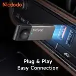 گیرنده صوتی بلوتوثی USB اتومبیل مک دودو مدل MCDODO OT-8250 قابلیت اتصال به 2 گوشی