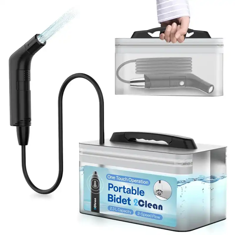 دوش و بیده سفری گرین لاین مدل GNPORTRBDTBK