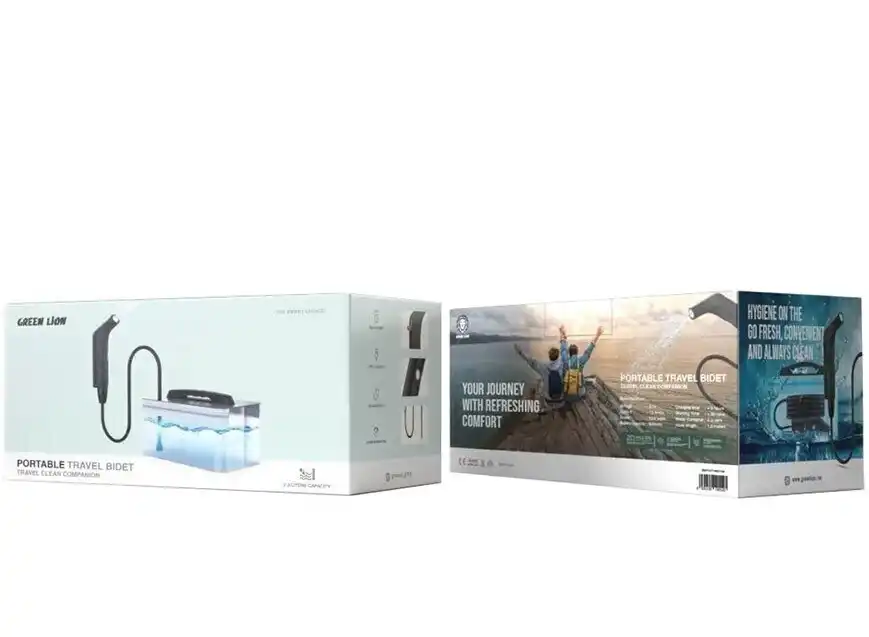 دوش مسافرتی قابل حمل گرین لاین مدل GREEN LION PORTABLE TRAVEL BIDET GNPORTRBDT